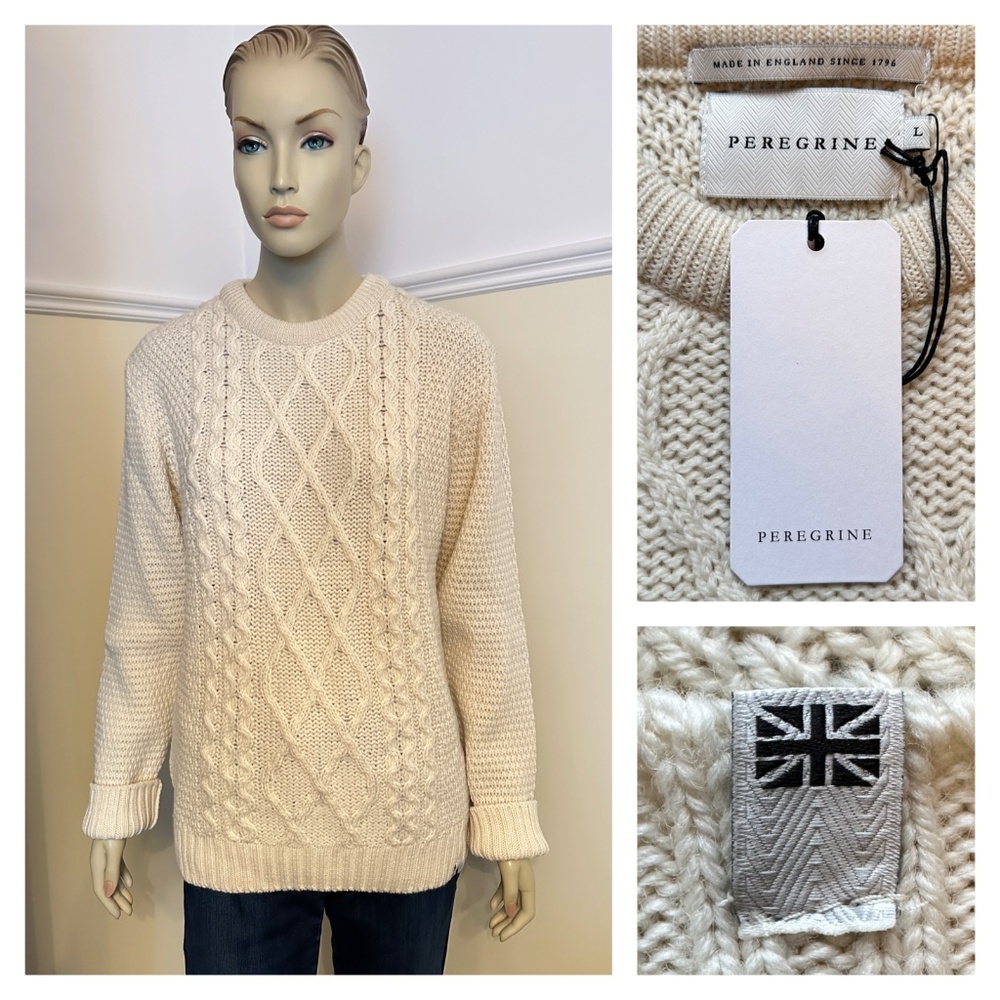 Peregrine England pure wool sweater